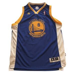 Golden State Warriors #8 Monta Ellis Adidas Swingman Jersey Size XL